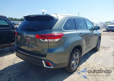 2017 Toyota Highlander Limited Platinum из США, поврежденный, VIN 5TDYZRFH1HS221660
